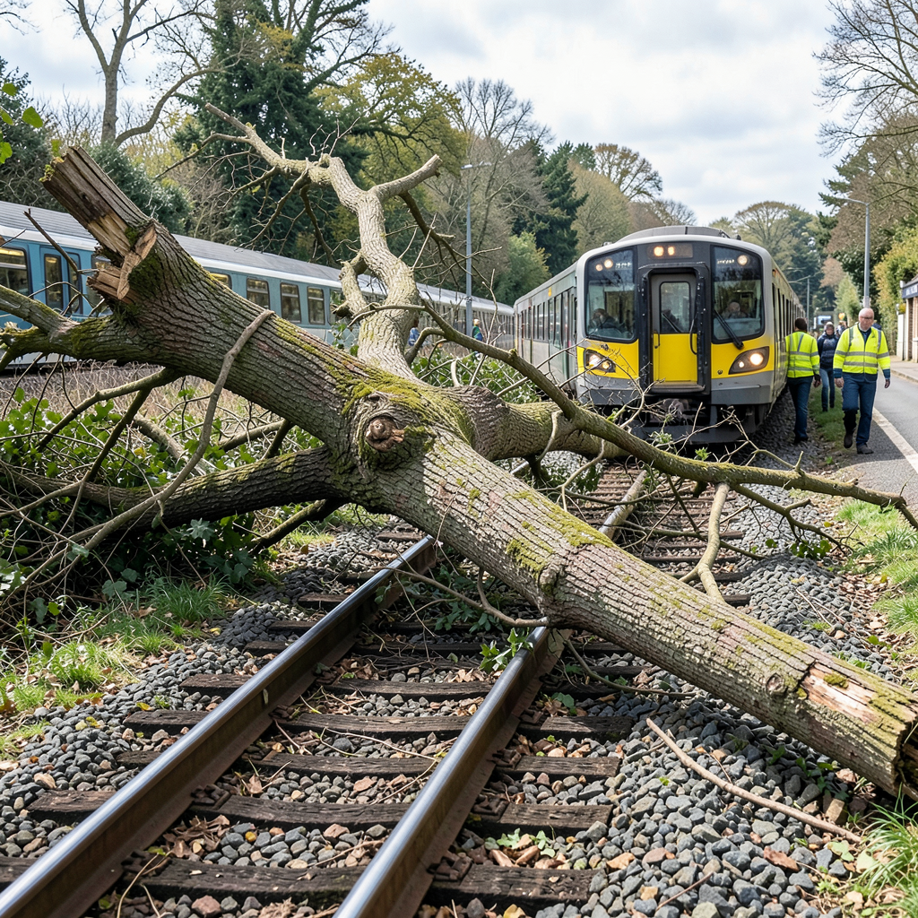 Fallen trees shut multiple Southern rail lines across Sussex